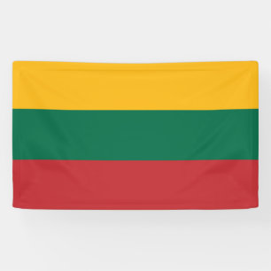 Lithuanian Flag Banner