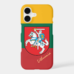 Lithuanian Flag Case, Lithuania fashion / sports iPhone 17 Case