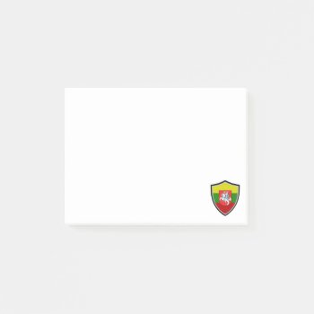 Lithuanian Flag-coat Arms Notes by Pir1900 at Zazzle