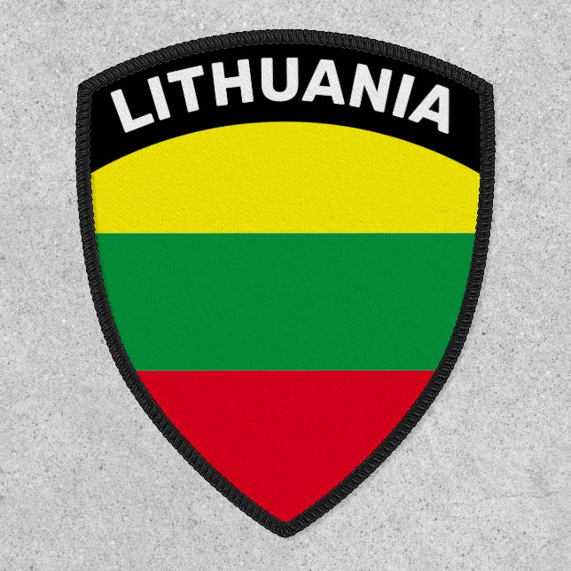 Lithuanian Flag [Edit] Patch (Front)