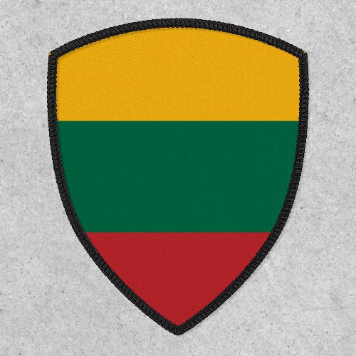 Lithuanian Flag Flag of Lithuania Patch