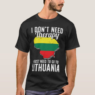 Lithuanian Flag I Lithuania Flag I Vacation I Lith T-Shirt