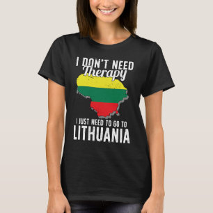 Lithuanian Flag I Lithuania Flag I Vacation I Lith T-Shirt