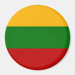 Lithuanian flag magnet
