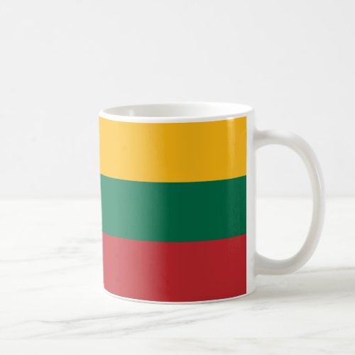 Lithuanian flag mug