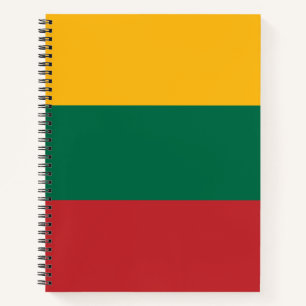 Lithuanian Flag Notebook