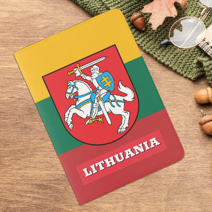 Lithuanian Flag passport, Coat of Arms / Lithuania Passport Holder