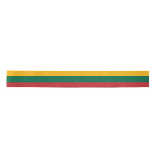 Lithuanian Flag Satin Ribbon