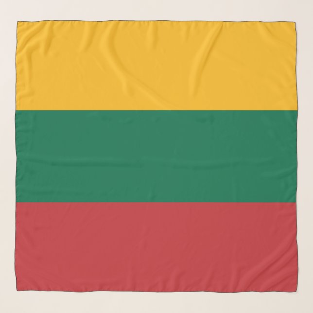 Lithuanian Flag Scarf (Front)