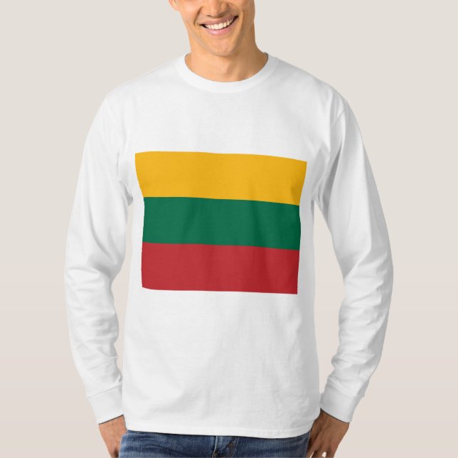 Lithuanian Flag T-Shirt (Front)