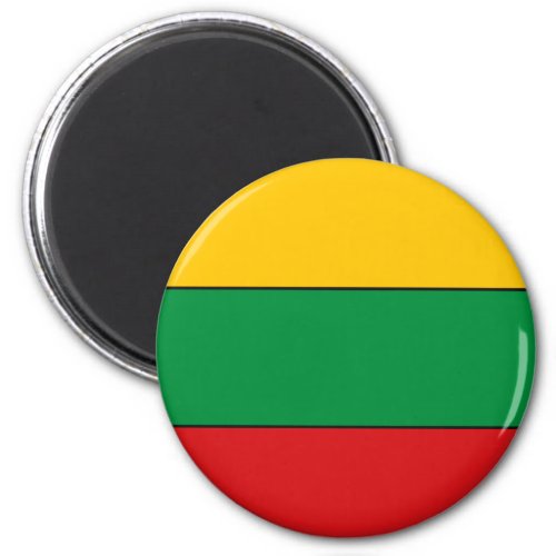 Lithuanian Flag T_shirts and Gifts Magnet