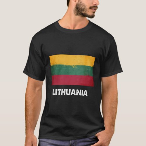 Lithuanian Lithuania Flag T_Shirt