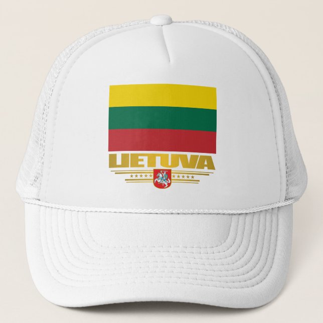 Lithuanian Pride Trucker Hat (Front)