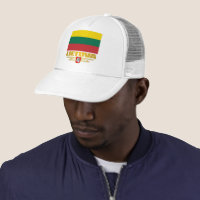 Flag of Lithuania Unisex Classic Vintage Baseball Cap Mens Womens Trucker  Hats