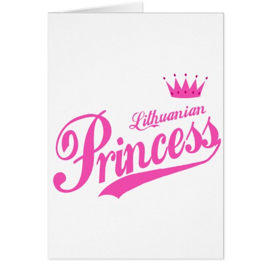 Lithuanian Princess Cards (Front)