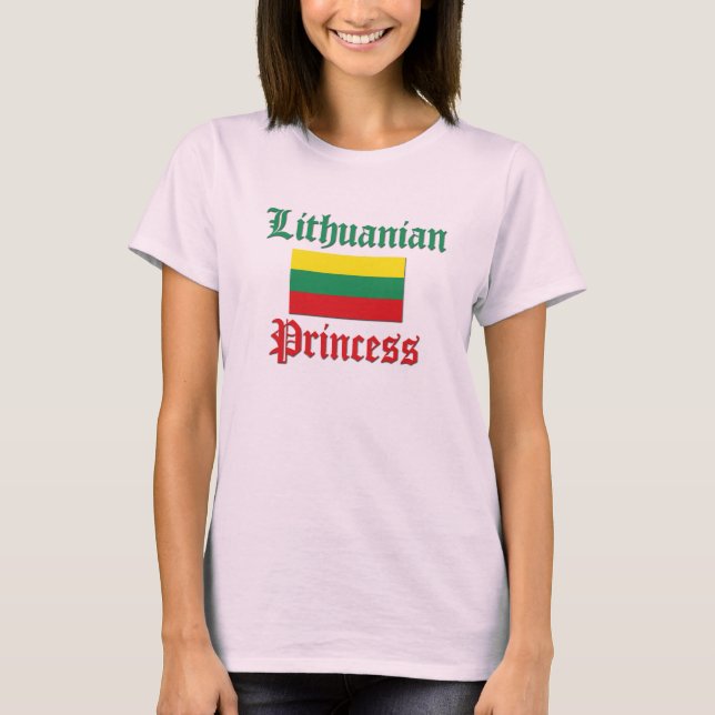 Lithuanian Princess T-Shirt (Front)