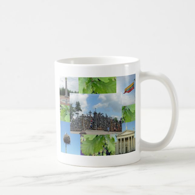 Lithuanian sites coffee mug (Right)
