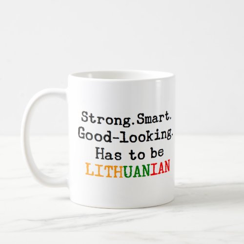 lithuanian strong coffee mug