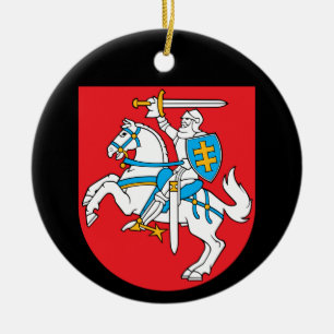 Lithuanian Vytis Christmas Tree Ornament