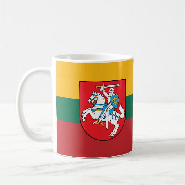 Lithuanian Vytis Coffee Mug (Left)