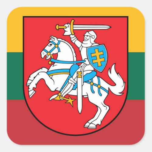 Lithuanian Vytis Sticker Set