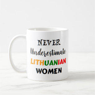lithuanian women coffee mug