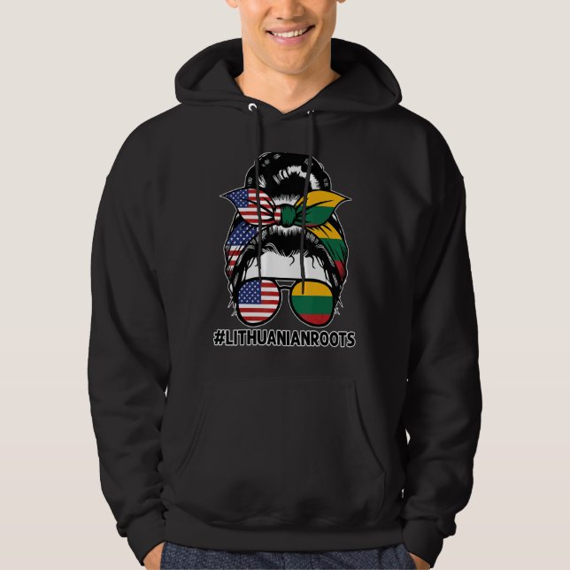 Lithuanianroots Lithuania Hoodie (Front)
