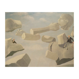 Litigation Anger Wood Wall Decor