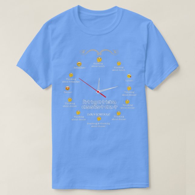 LITIGATION ASSISTANT NICE DESIGN 2017 T-Shirt (Design Front)