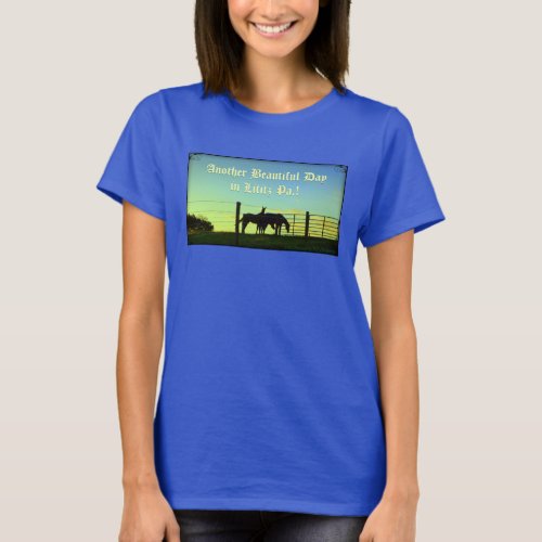 Lititz Pa Gift T shirt Visit Lititz T_Shirt