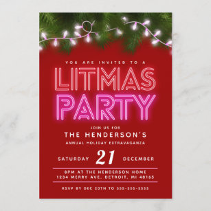 humorous holiday party invitation wording