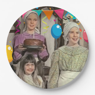 Litte House on the Prairie Birthday Celebration Paper Plates