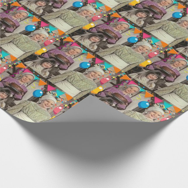 Litte House on the Prairie Birthday Celebration Wrapping Paper (Corner)