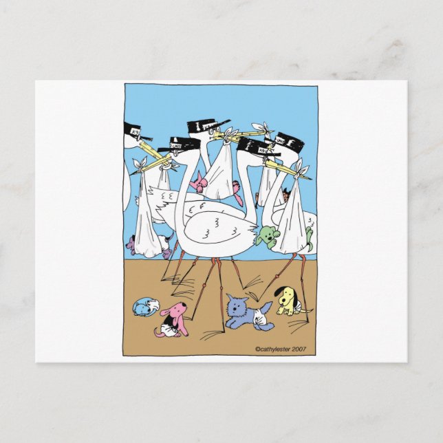 Litter Announcement Postcard (Front)