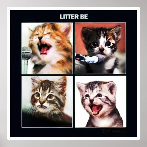 Litter Be poster by SwansonWork