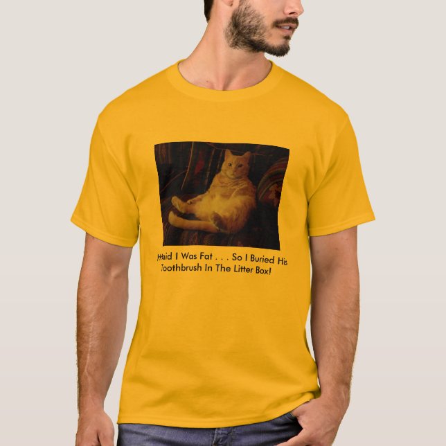 Litter Box Funnies T-Shirt (Front)