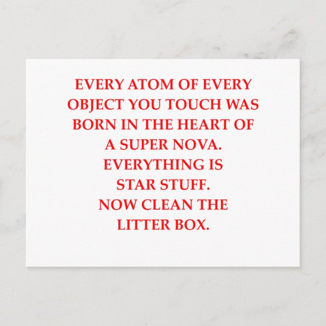 litter box postcard (Front)