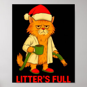 Litter’s Full Cat Parody Tee _2  Poster