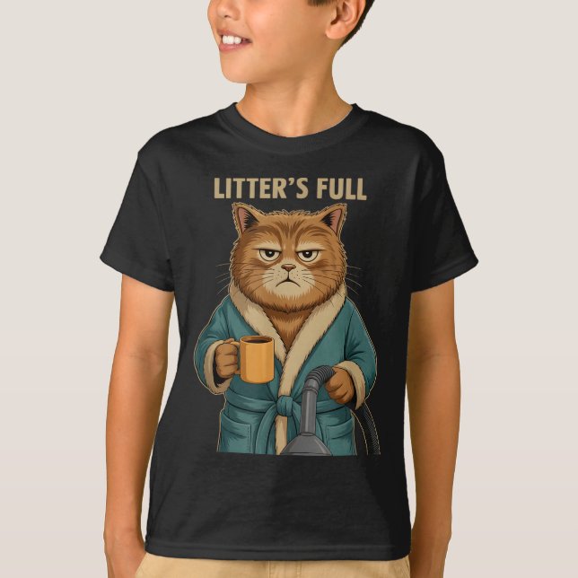 Litter’s Full Cat Ugly Christmas  T-Shirt (Front)