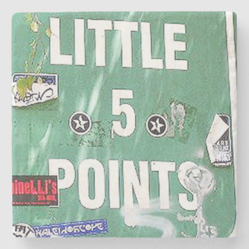 Little 5 Points Little Five Points L5P Stone Coaster