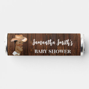Little AA Cowboy Western Baby Shower Breath Savers® Mints