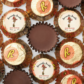 Little AA Firefighter Baby Shower Reese's Peanut Butter Cups