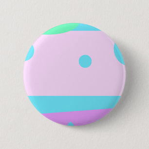 Little Abstract Monster - Button