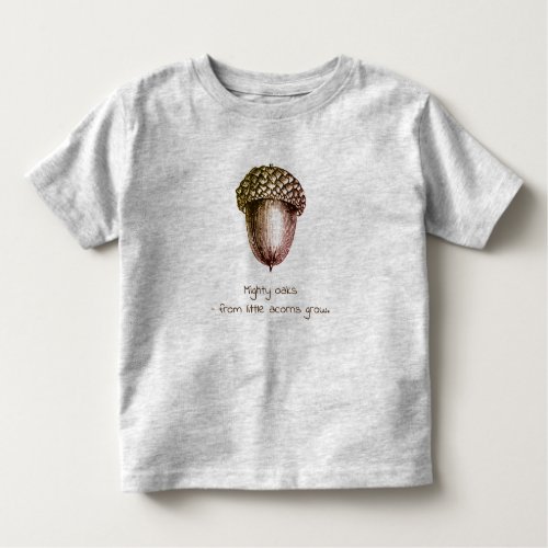 Little Acorn Thanksgiving T_shirt