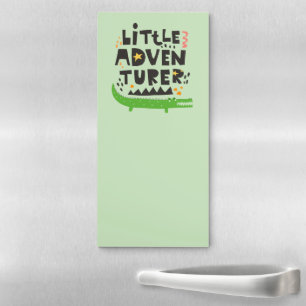Little Adventurer Alligator Magnetic Notepad