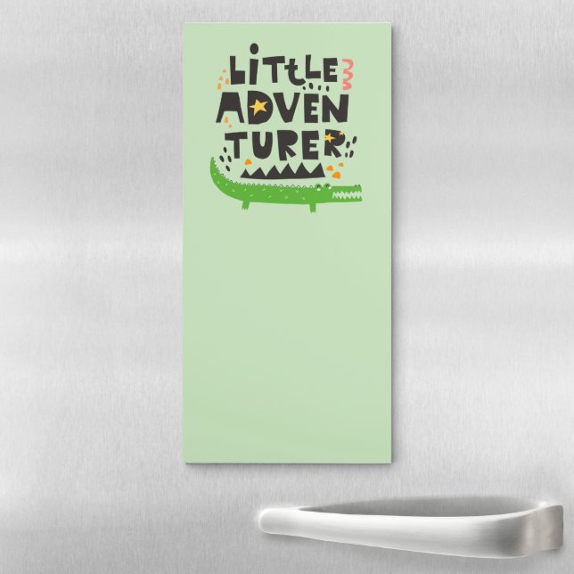 Little Adventurer Alligator Magnetic Notepad (In Situ)
