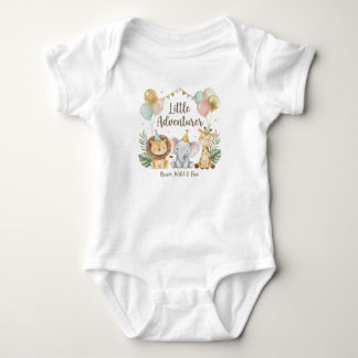 Little Adventurer Baby Bodysuit – Brave, Wild & Fr