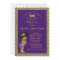 Little Afro Princess Baby Shower Invitation,purple