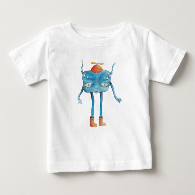 Little Alien Pi   Baby T-Shirt (Front)