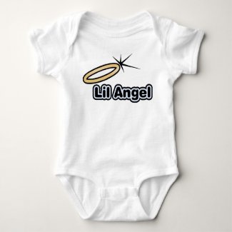 Little Angel   Baby Bodysuit